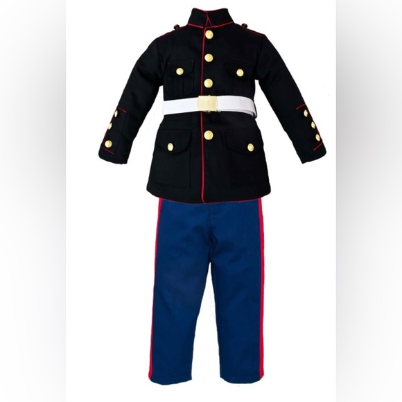 Children's Trooper Clothing Marine Military Style Jacket set XS-NWT - Picture 2 of 4